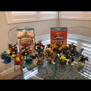 Skylanders Wii and Wii U games and characters